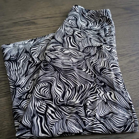 Anthropologie Artizia Wilfred Animal Print Crepe A-line Skirt  Size 4 pre-owned - Picture 5 of 6